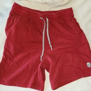 Zero Foxtrot Men's Red Casual Shorts